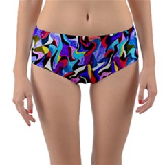 Ml 31 Reversible Mid-waist Bikini Bottoms by ArtworkByPatrick