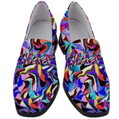 Ml 31 Women s Chunky Heel Loafers by ArtworkByPatrick