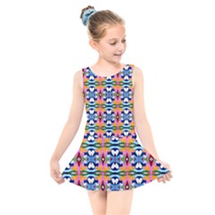 Ml 33 Kids  Skater Dress Swimsuit by ArtworkByPatrick