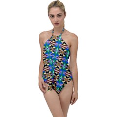 Ml 34 Go With The Flow One Piece Swimsuit by ArtworkByPatrick