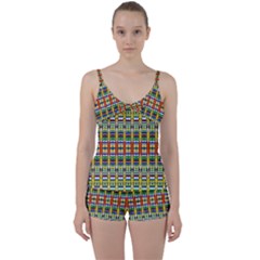 Ml 35 Tie Front Two Piece Tankini by ArtworkByPatrick