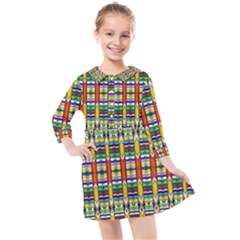 Ml 35 Kids  Quarter Sleeve Shirt Dress by ArtworkByPatrick