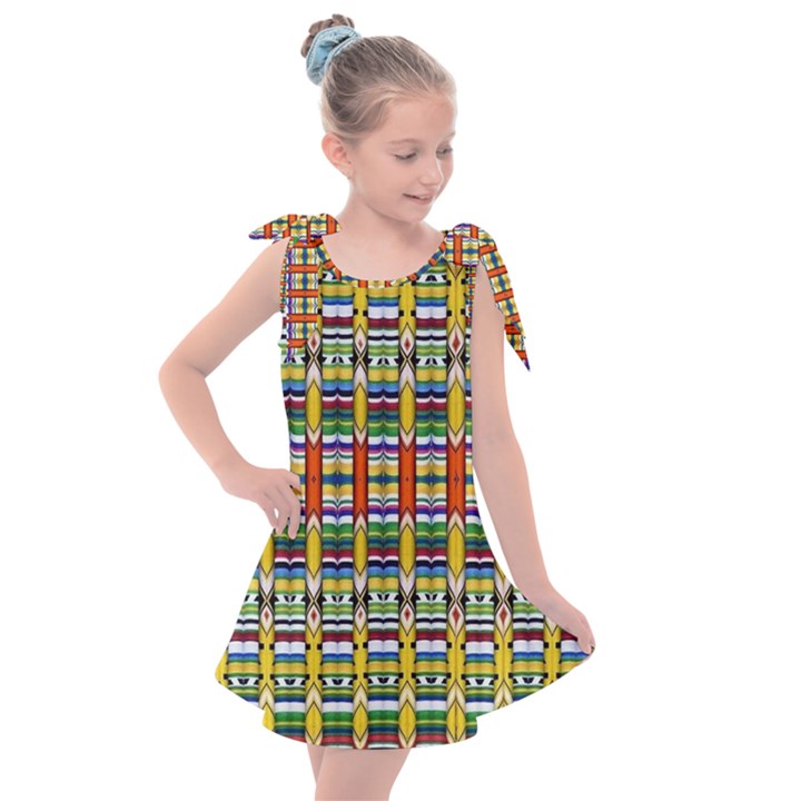 Ml 35 Kids  Tie Up Tunic Dress