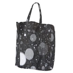 Splatter - Grayscale Giant Grocery Tote by WensdaiAmbrose