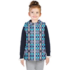 Ml 37 Kids  Hooded Puffer Vest by ArtworkByPatrick