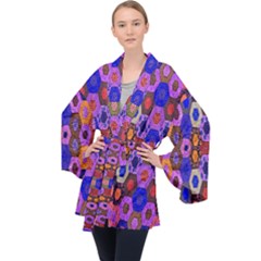 Ml 3-8 Velvet Kimono Robe