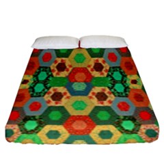 Ml 41 Fitted Sheet (king Size) by ArtworkByPatrick