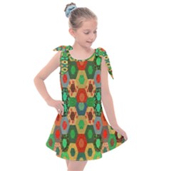 Ml 41 Kids  Tie Up Tunic Dress by ArtworkByPatrick