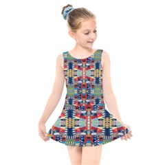 Ml 4-2 Kids  Skater Dress Swimsuit by ArtworkByPatrick