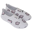 Plum Seamless Flower No Lace Lightweight Shoes View3