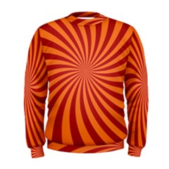 Spiral Swirl Background Vortex Men s Sweatshirt by Mariart