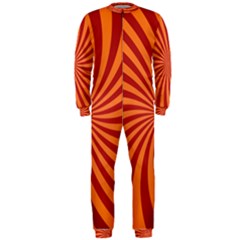 Spiral Swirl Background Vortex Onepiece Jumpsuit (men)  by Mariart