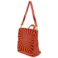 Spiral Swirl Background Vortex Crossbody Backpack