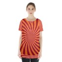 Spiral Swirl Background Vortex Skirt Hem Sports Top View1