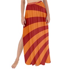 Spiral Swirl Background Vortex Maxi Chiffon Tie-up Sarong by Mariart