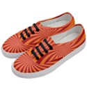 Spiral Swirl Background Vortex Women s Classic Low Top Sneakers View2