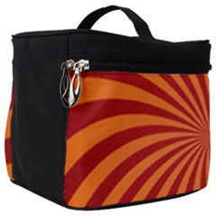 Spiral Swirl Background Vortex Make Up Travel Bag (big)