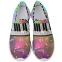 Piano Keys Music Colorful Men s Slip On Sneakers View1