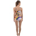 Watercolor Painting Rainbow Wrap Around Bikini Set View2