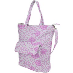 Peony Spring Flowers Shoulder Tote Bag