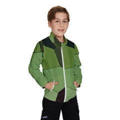 Mosaic Structure Background Tile Windbreaker (kids) by Pakrebo