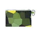 Mosaic Structure Background Tile Canvas Cosmetic Bag (Medium) View2