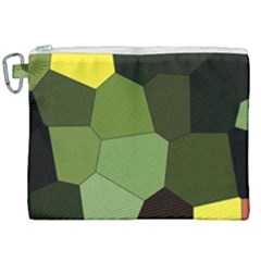 Mosaic Structure Background Tile Canvas Cosmetic Bag (xxl) by Pakrebo