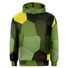 Mosaic Structure Background Tile Men s Overhead Hoodie