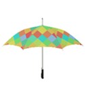 Low Poly Triangles Straight Umbrellas View3