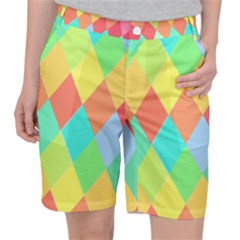 Low Poly Triangles Pocket Shorts