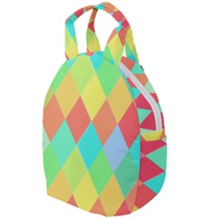 Low Poly Triangles Travel Backpacks