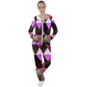 Abstract Geometric Triangles Shapes Women s Tracksuit View1