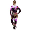 Abstract Geometric Triangles Shapes Women s Tracksuit View2