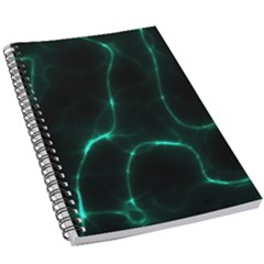 Green Pattern Background Abstract 5 5  X 8 5  Notebook