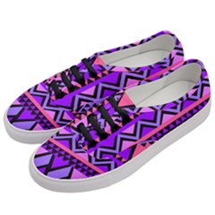 Seamless Purple Pink Pattern Women s Classic Low Top Sneakers by Pakrebo