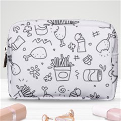 Set Chalk Out Scribble Collection Make Up Pouch (medium)