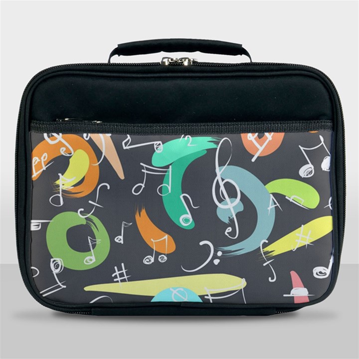 Repetition Seamless Child Sketch Lunch Bag