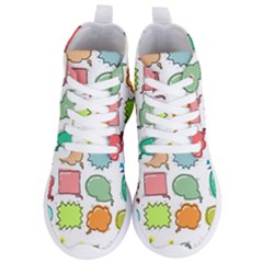 Set Collection Balloon Image Women s Lightweight High Top Sneakers by Pakrebo