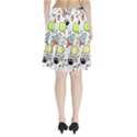 Sketch Cartoon Space Set Pleated Skirt View2