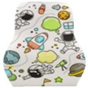 Sketch Cartoon Space Set Car Seat Back Cushion  View1