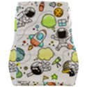 Sketch Cartoon Space Set Car Seat Back Cushion  View2