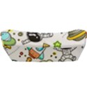 Sketch Cartoon Space Set Car Seat Back Cushion  View3