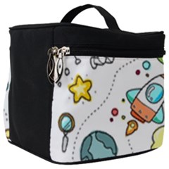 Sketch Cartoon Space Set Make Up Travel Bag (big)