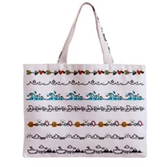 Decoration Element Style Pattern Zipper Mini Tote Bag by Pakrebo