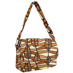 Autumn Leaf Mosaic Seamless Courier Bag