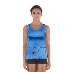 Pattern Background Abstract Sport Tank Top  by Pakrebo