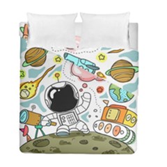 Sketch Cute Child Funny Duvet Cover Double Side (full/ Double Size) by Pakrebo