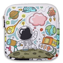 Sketch Cute Child Funny Mini Square Pouch