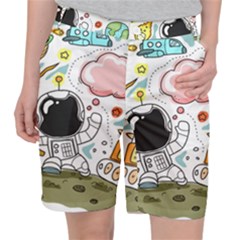 Sketch Cute Child Funny Pocket Shorts