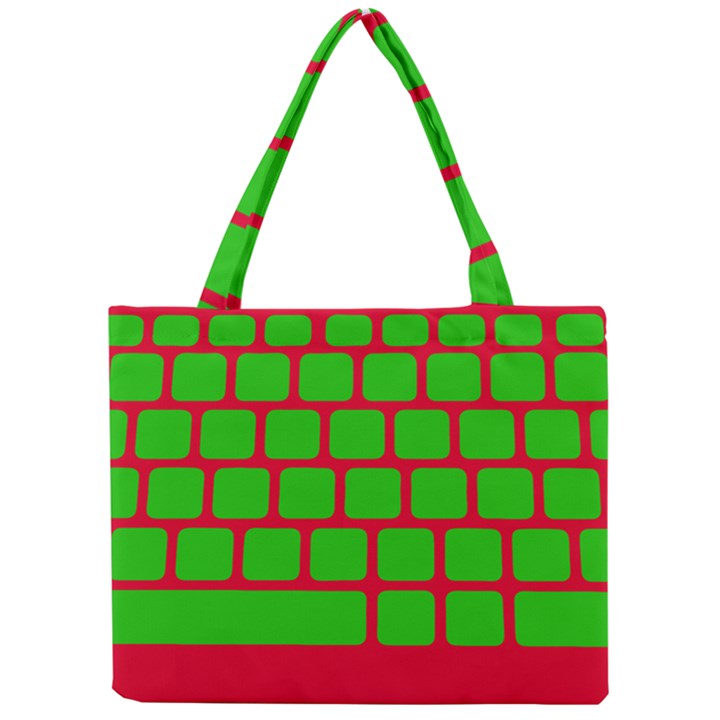 Keyboard Keys Computer Input Pc Mini Tote Bag